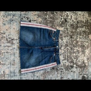 BNWOT Topshop Moto Skirt